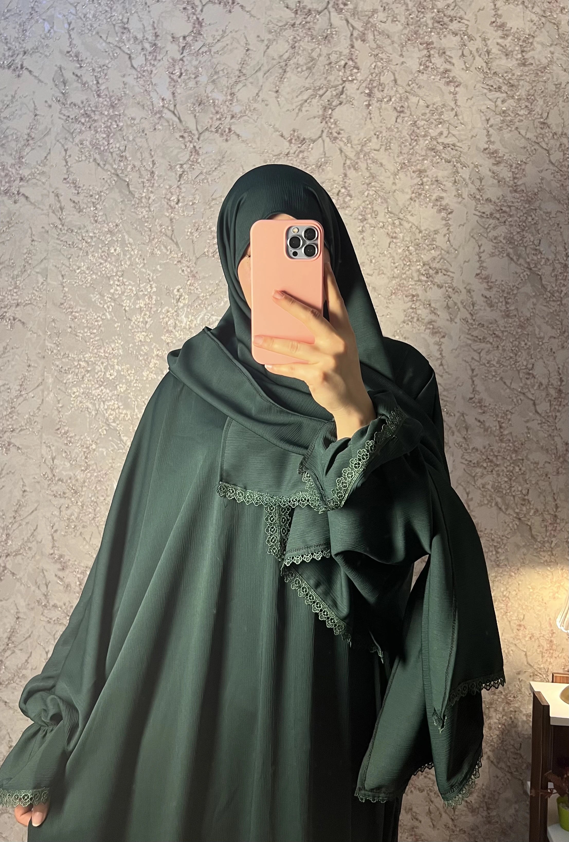 Abaya Al Houda — Vert profond