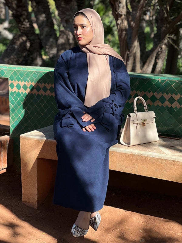 Robe Amira — Bleu Marine Prestige