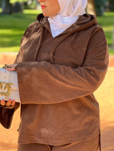 Ensemble Amira — Marron Chocolat