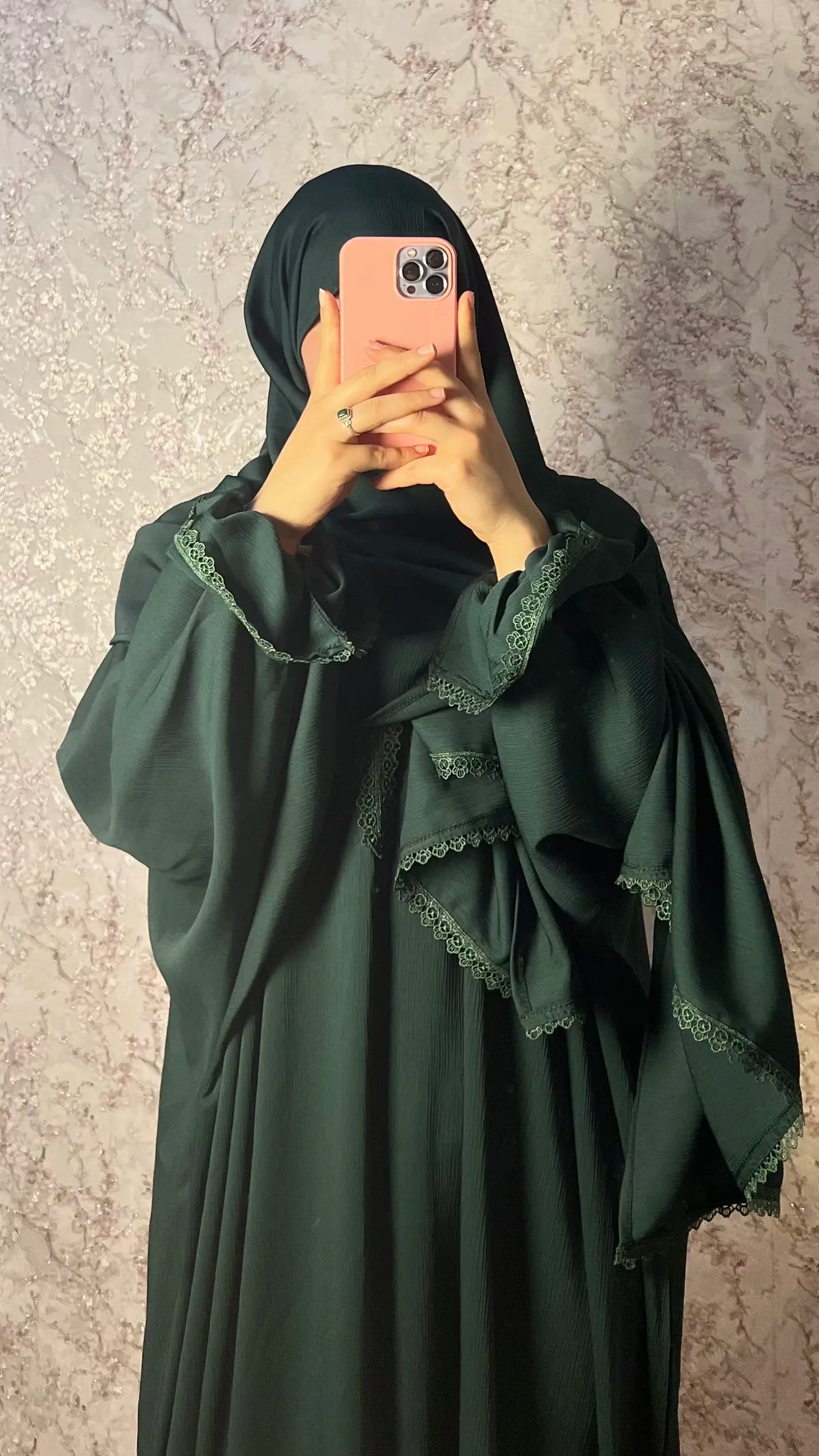 Abaya Al Houda — Vert profond