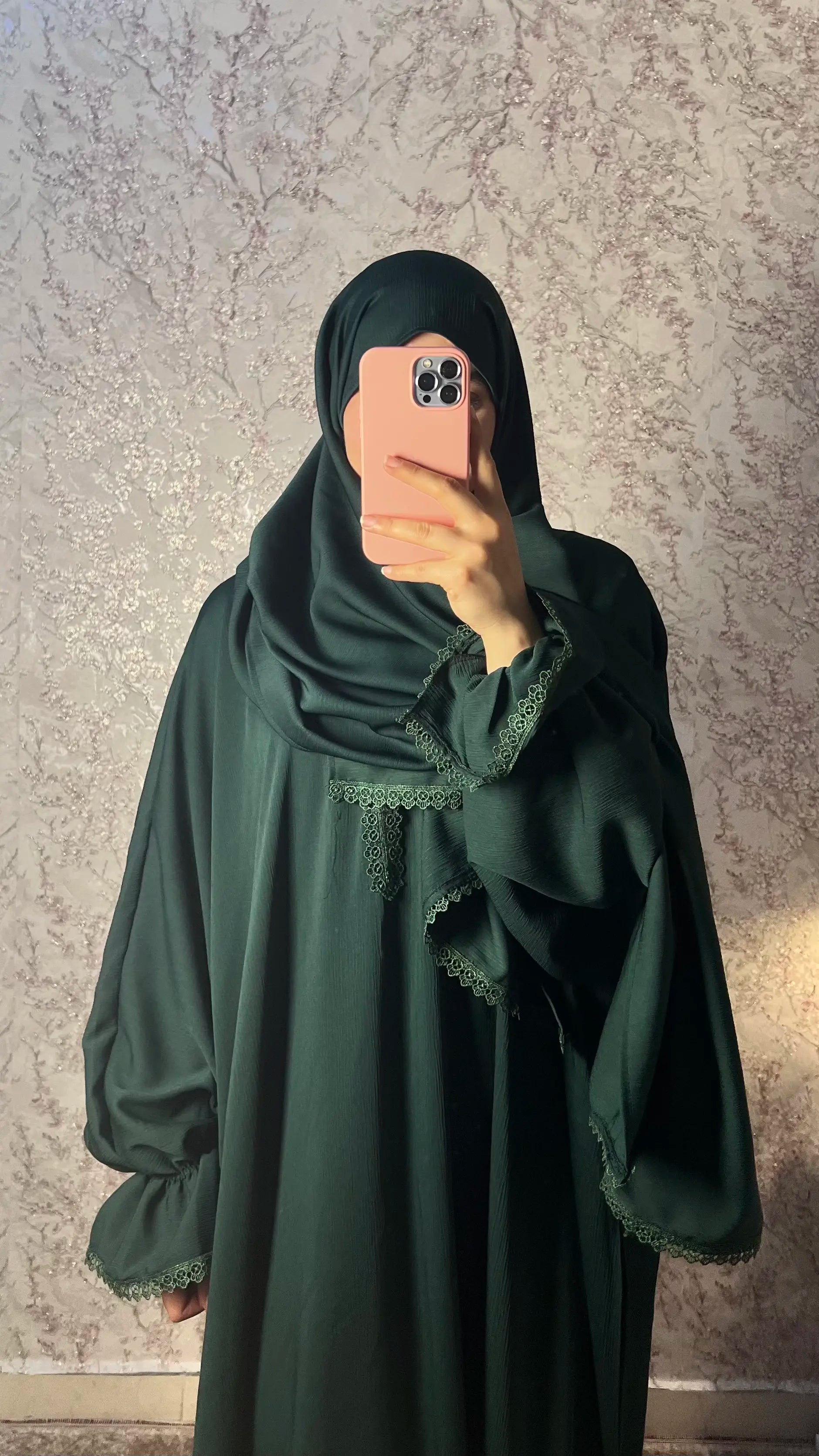 Abaya Al Houda — Vert profond