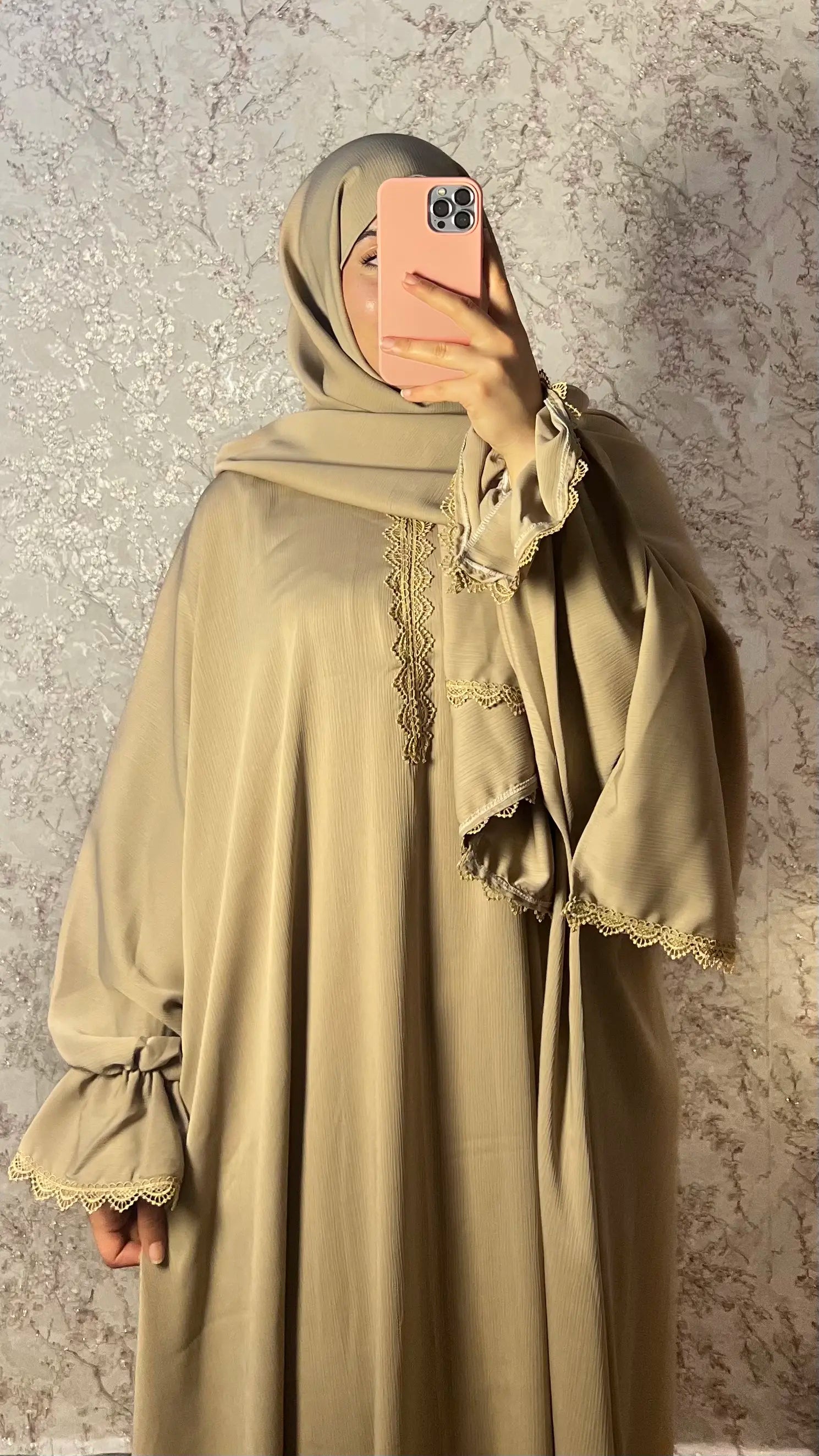 Abaya Al Houda — Beige Sable