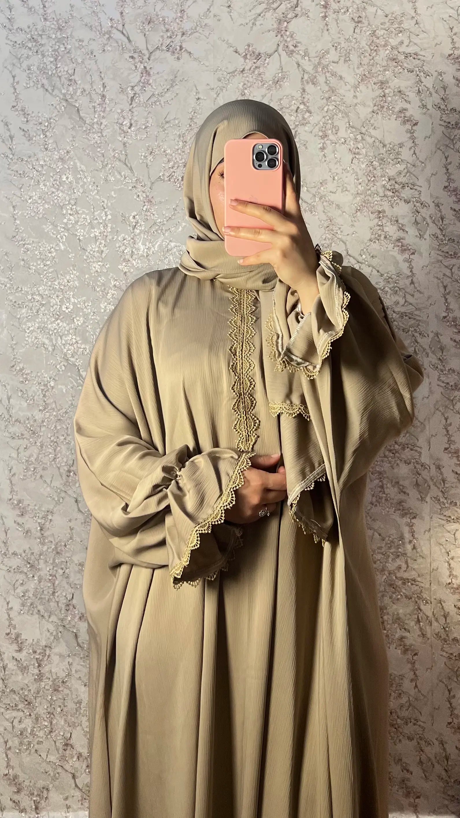 Abaya Al Houda — Beige Sable