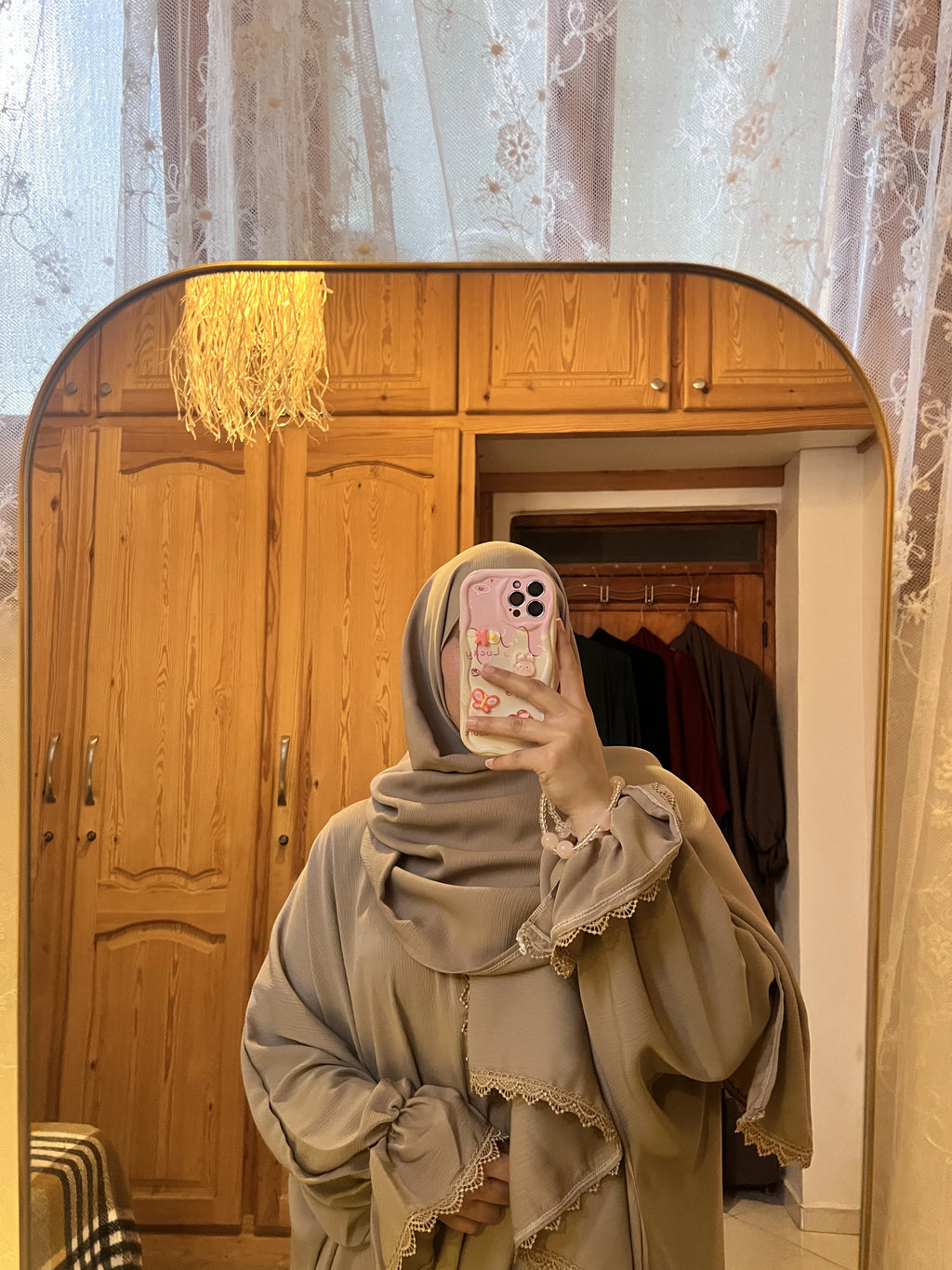 Abaya Al Houda — Beige Sable