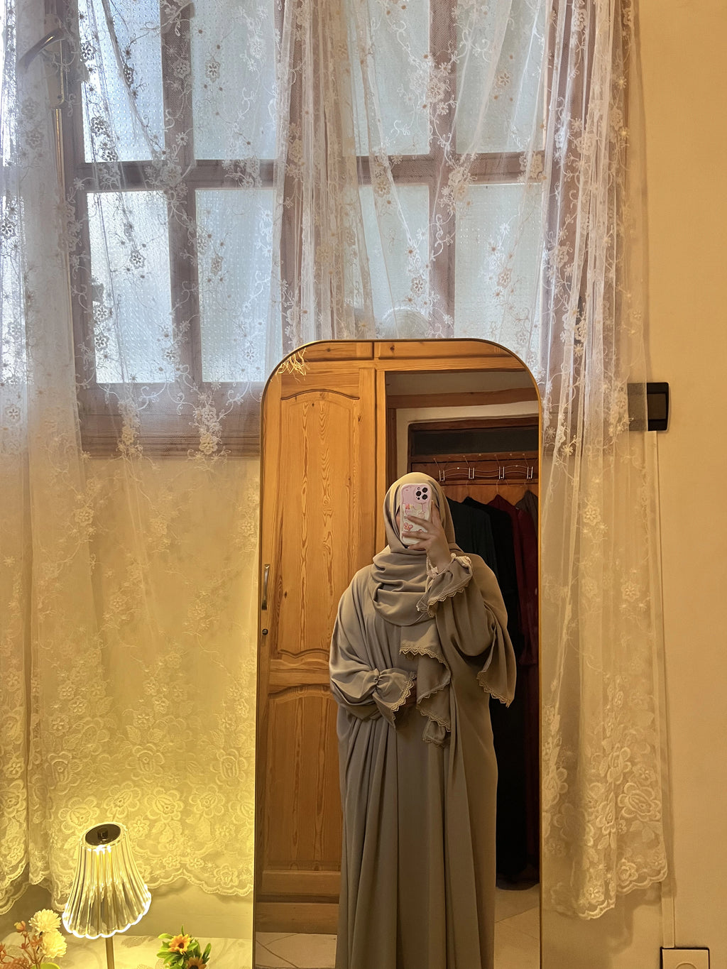 Abaya Al Houda — Beige Sable