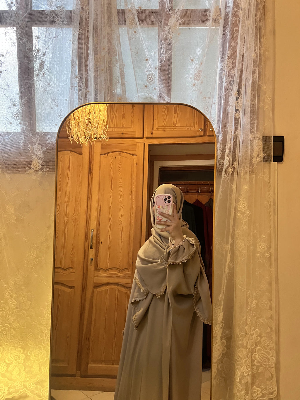 Abaya Al Houda — Beige Sable