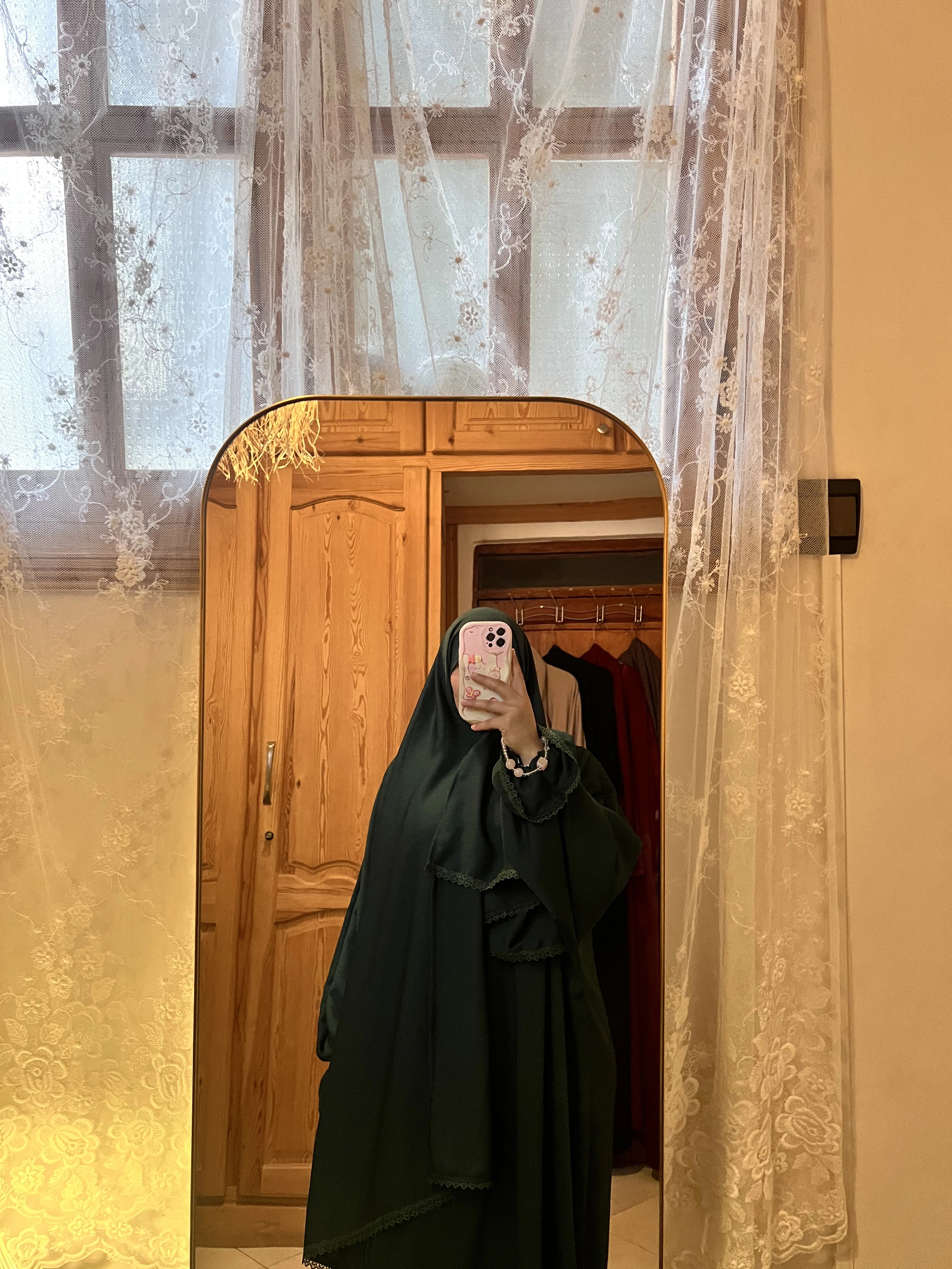 Abaya Al Houda — Vert profond