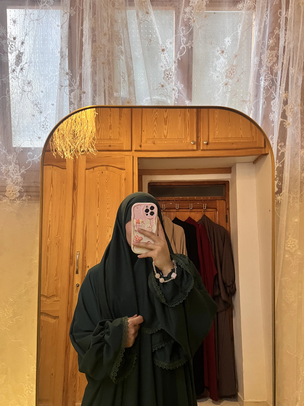 Abaya Al Houda — Vert profond