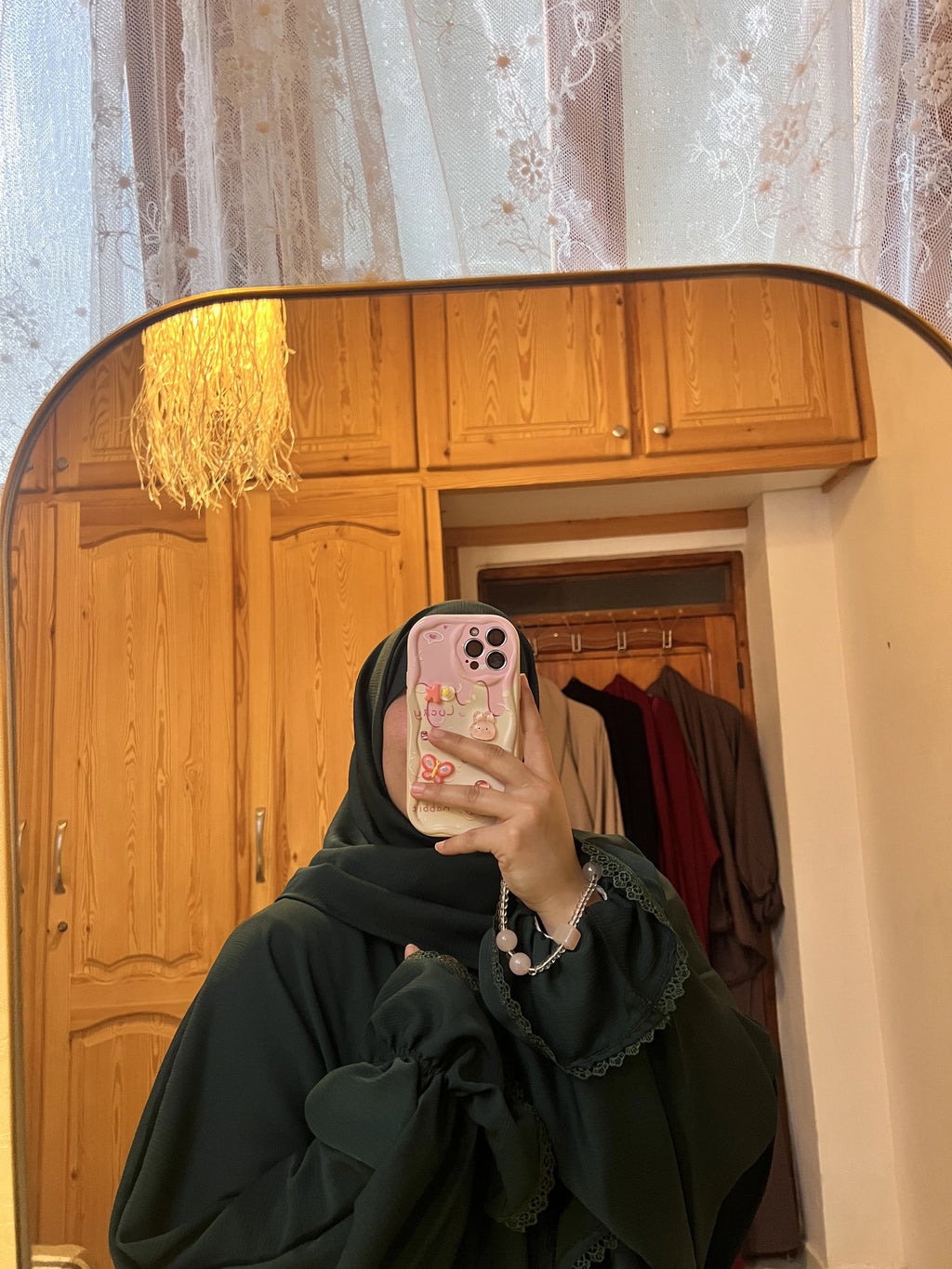 Abaya Al Houda — Vert profond