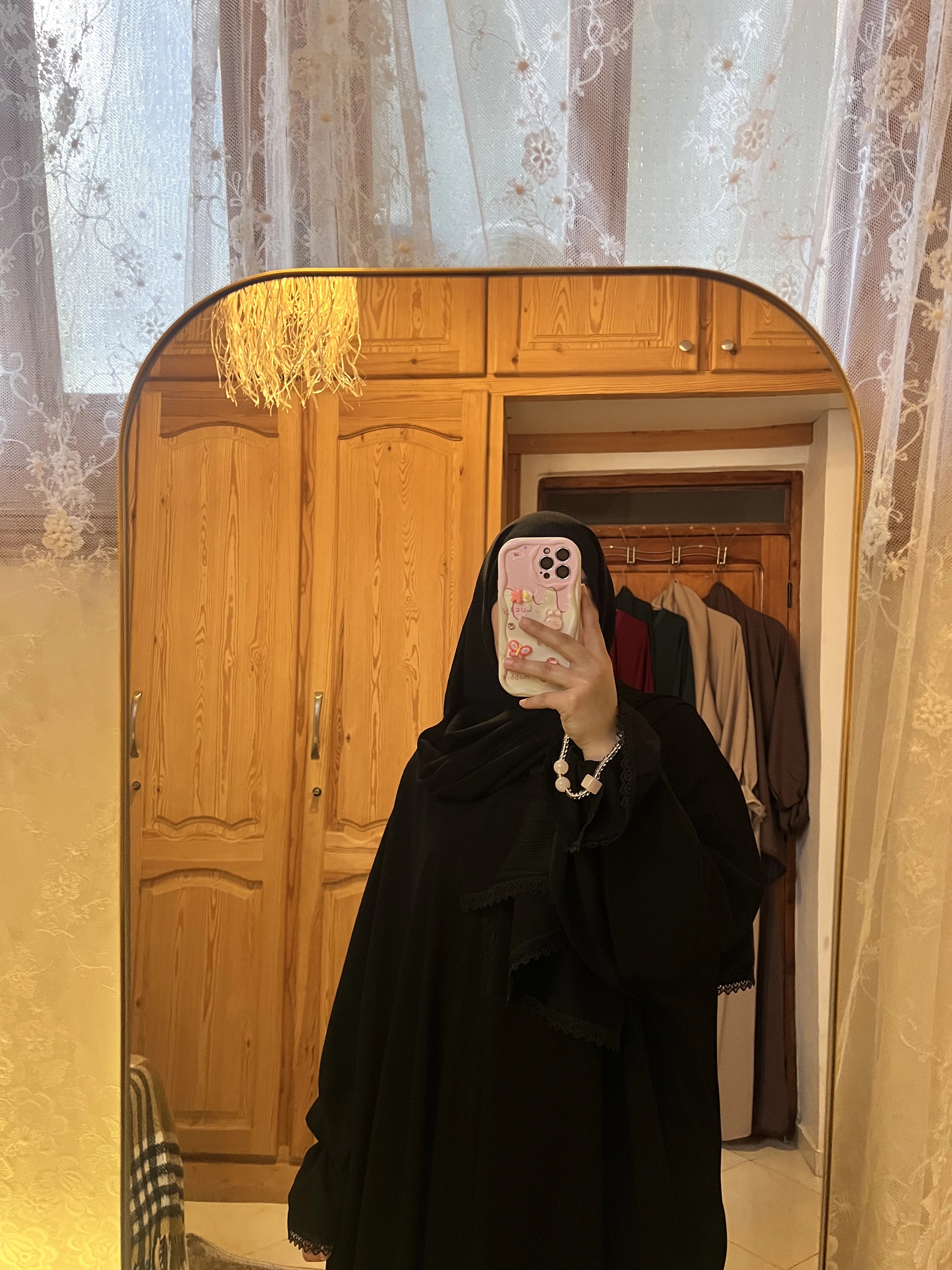 Abaya Al Houda — Noir
